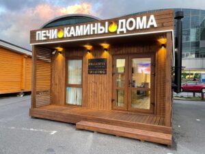 Успешно выполнен заказ на производство торгового павильона